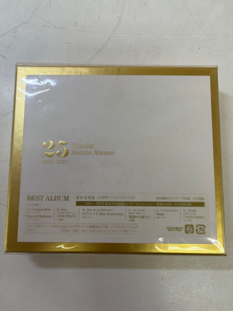 M641未使用安室奈美恵25th Anniversary Best Album
