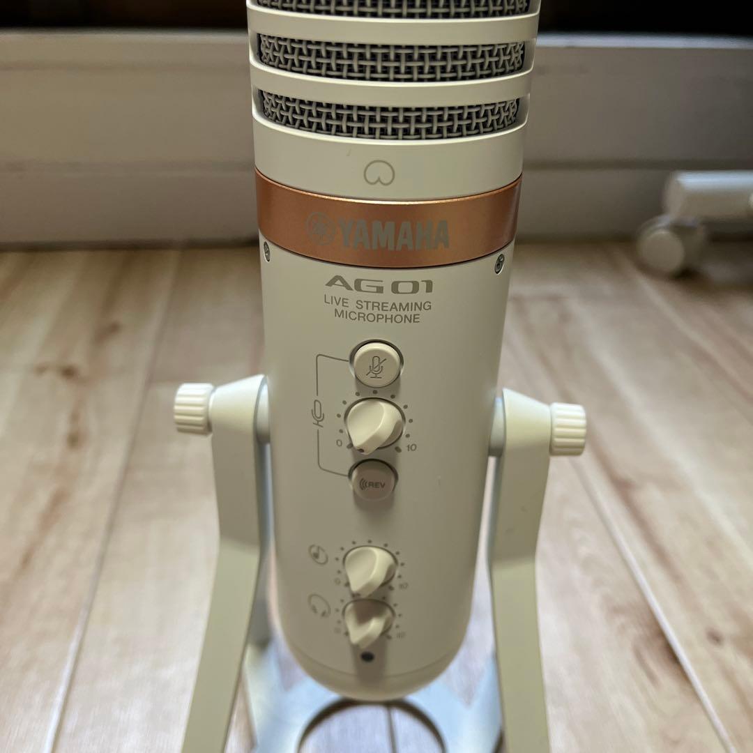 YAMAHA AG01 ミキサー内蔵コンデンサーマイク