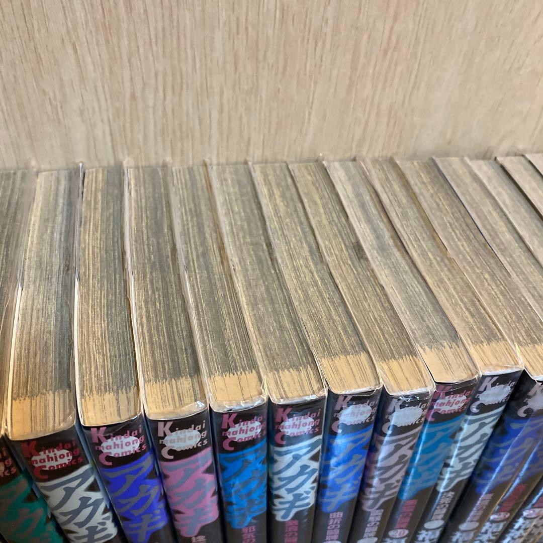 アカギ 全36巻セット 福本伸行 麻雀　ギャンブル