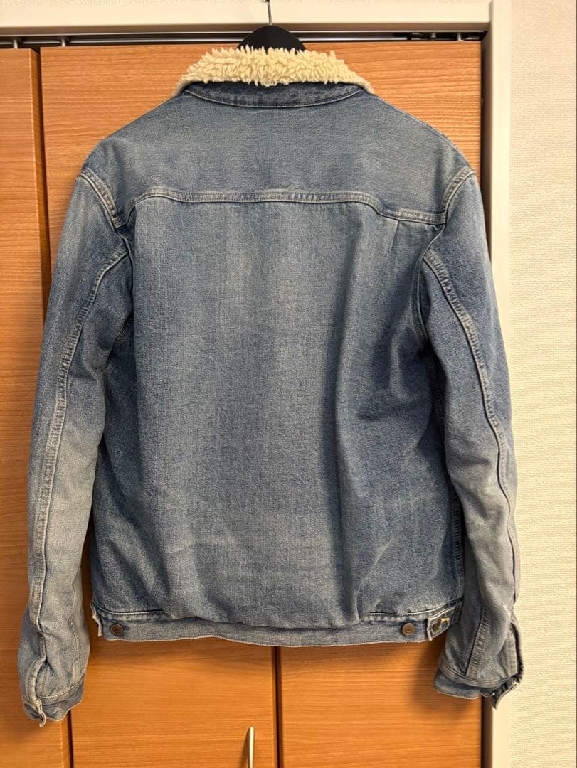 【美品】Ron Herman ロンハーマン ボアデニムジャケット Lサイズ