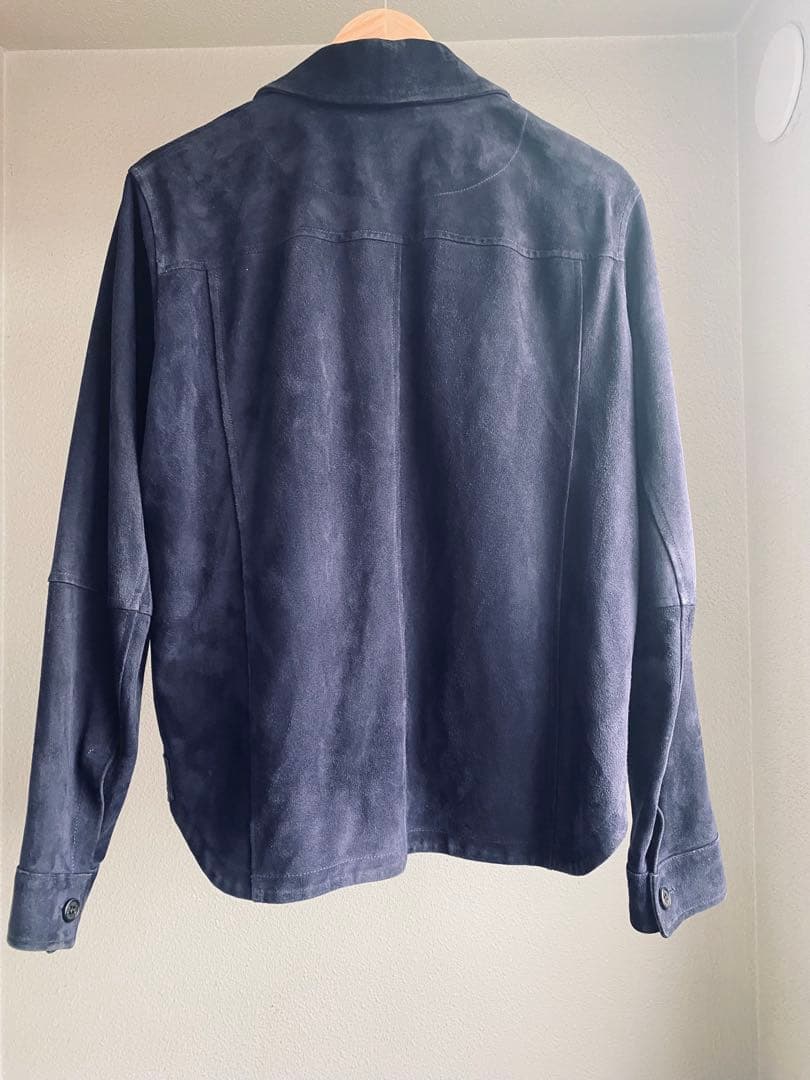 EMMETI di Franco ネイビー レザージャケット