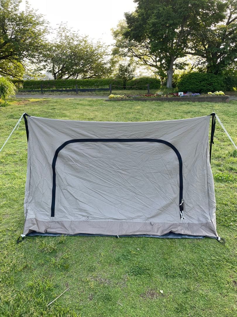 DOD ワラビーテント T2-657-BR グランドシート　ポール　ロープ