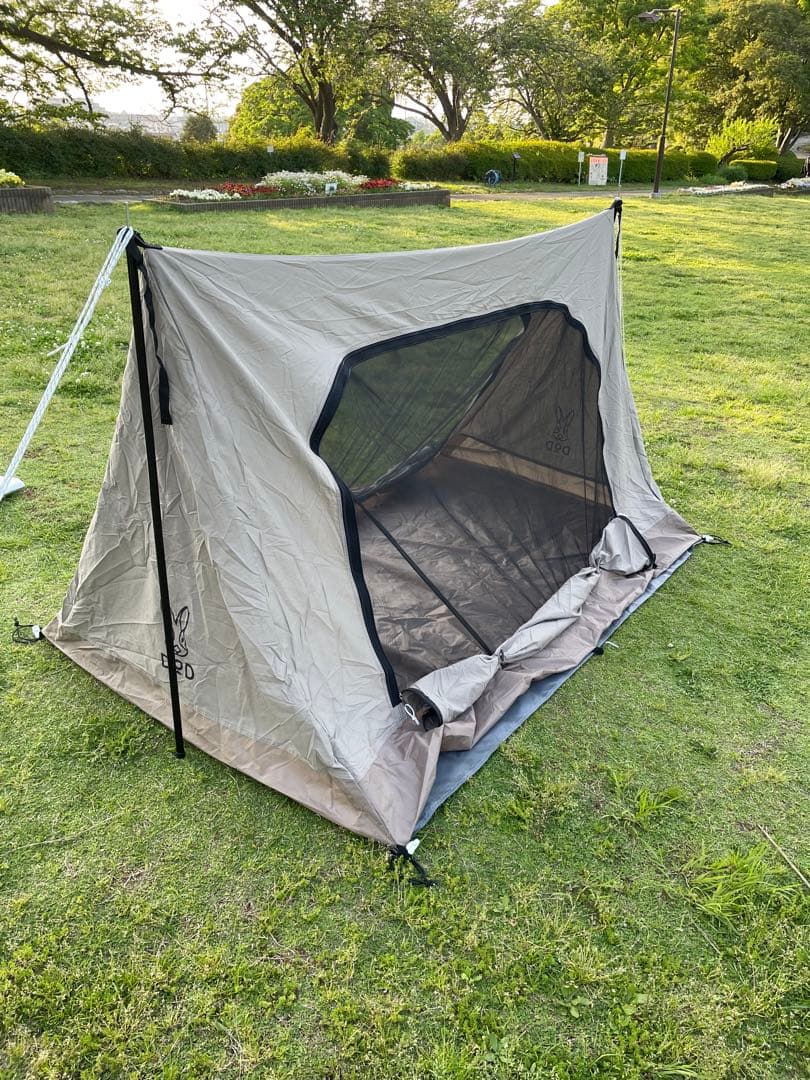 DOD ワラビーテント T2-657-BR グランドシート　ポール　ロープ