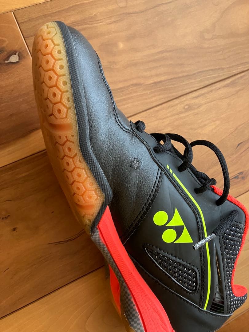 YONEX バドミントンシューズ SHB-65Z ブラック/レッド