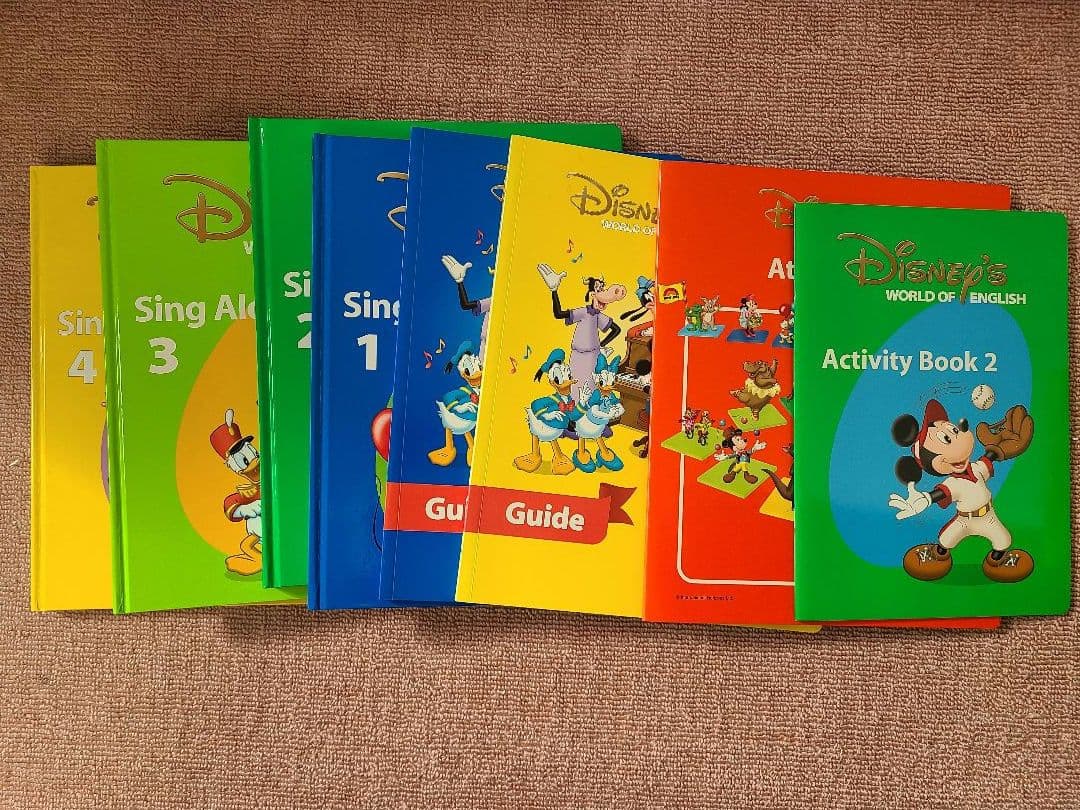 DWE　ディズニー　イングリッシュ　セット　英語教材　キッズ　まとめ売り