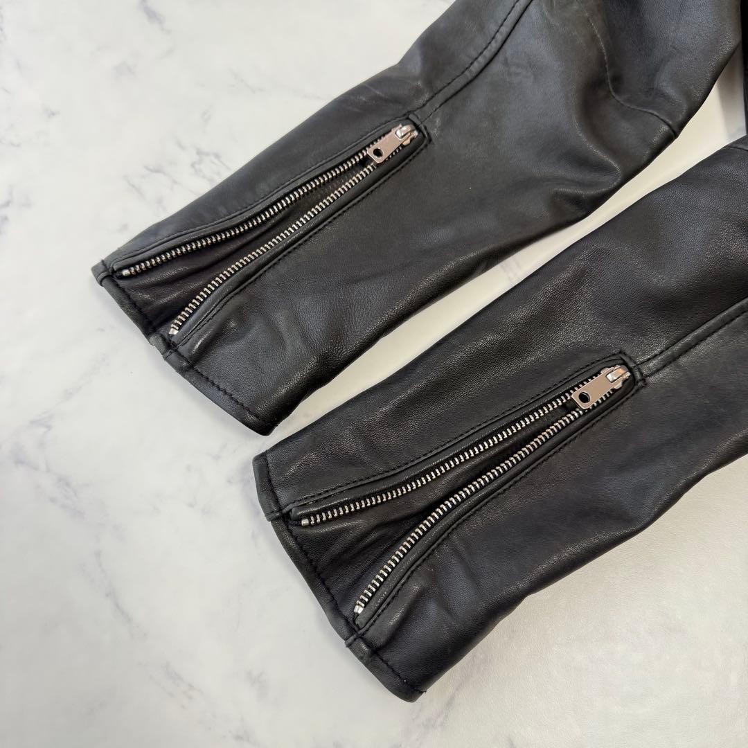 ユナイテッドトウキョウ レザージャケット シングル　ラムレザー サイズ2 日本製