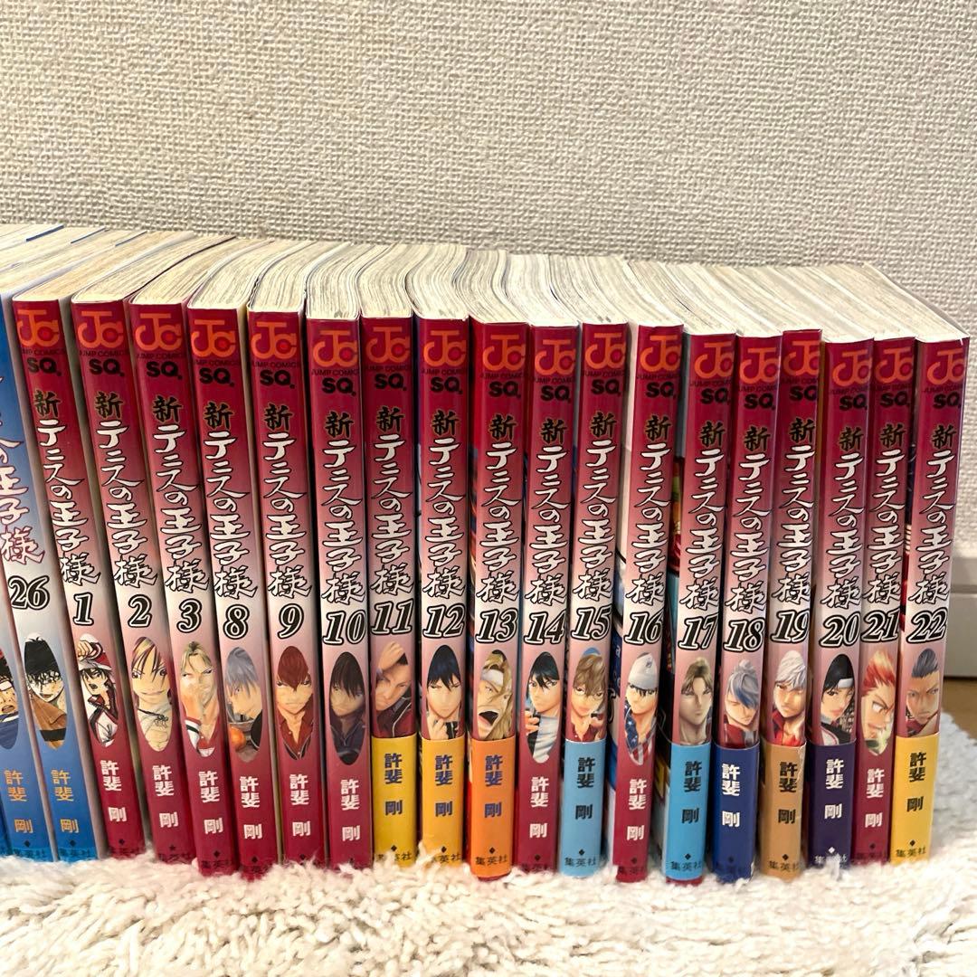 テニスの王子様　新テニスの王子様コミック未開封2冊 限定ピンズ付計55冊セット