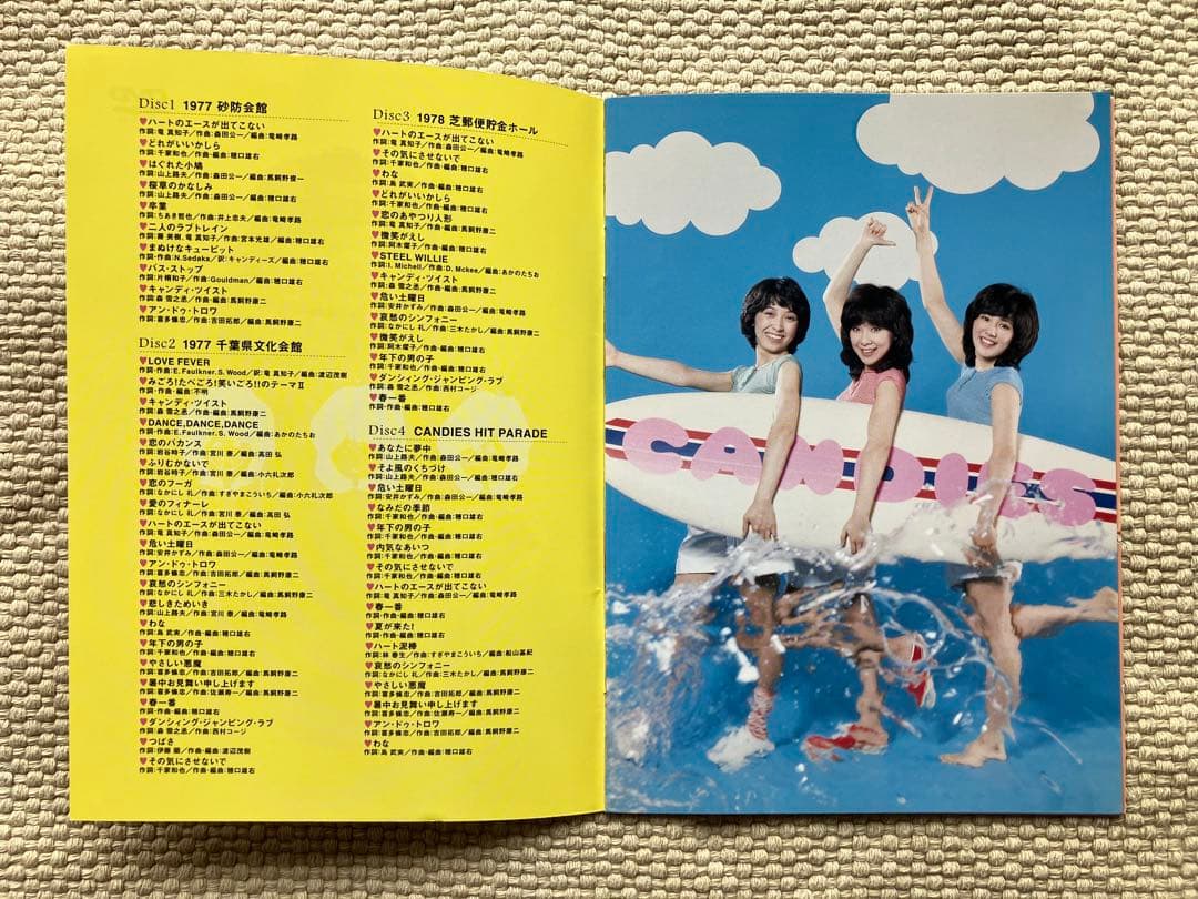 キャンディーズ・トレジャー DVD 4枚組