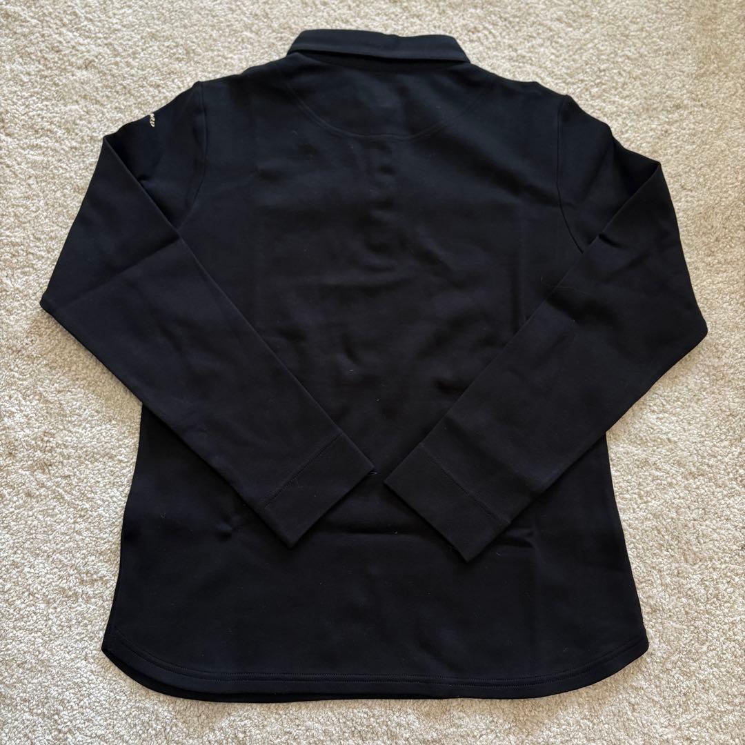 Callaway ストレッチポンチ長袖シャツ ブラック