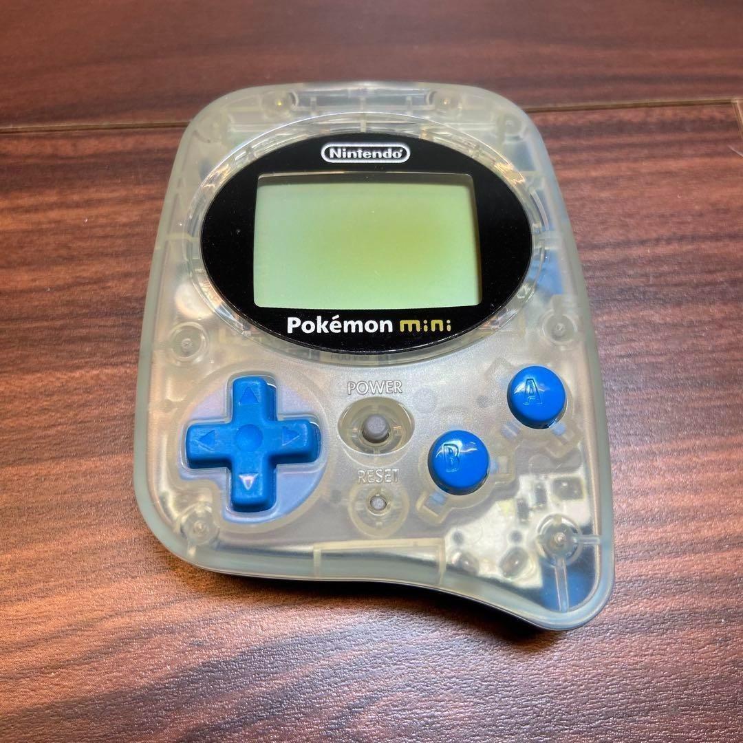ポケモンミニ 本体 ウパーブルー ほぼ新品 3958