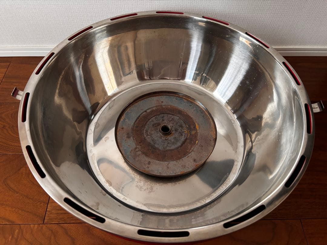 LOTUS GRILL (ロータスグリル) XL レッド　専用木炭付き