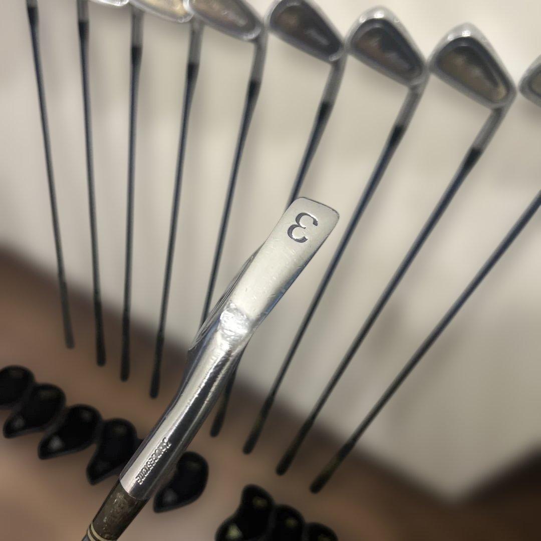 J's BRIDGESTONE １０本　マッスルバック チタニウム