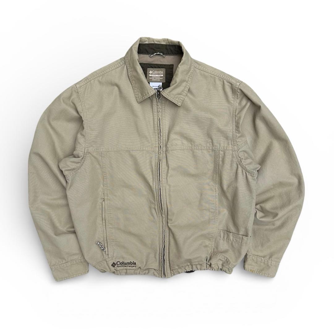 Columbia コロンビア ワークジャケット M コットン 身幅 春服