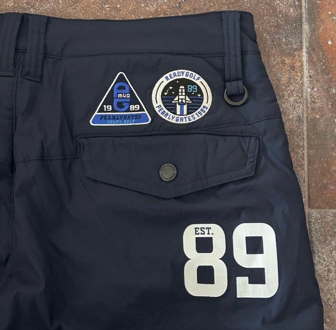 PEARLY GATES 宇宙シリーズ 中綿パンツ サイズ5 ネイビー