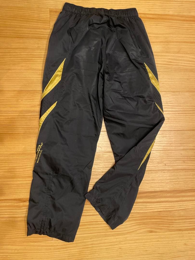 Mizuno トレーニングパンツ Lサイズ ブラック/ゴールド　ブレスサーモ