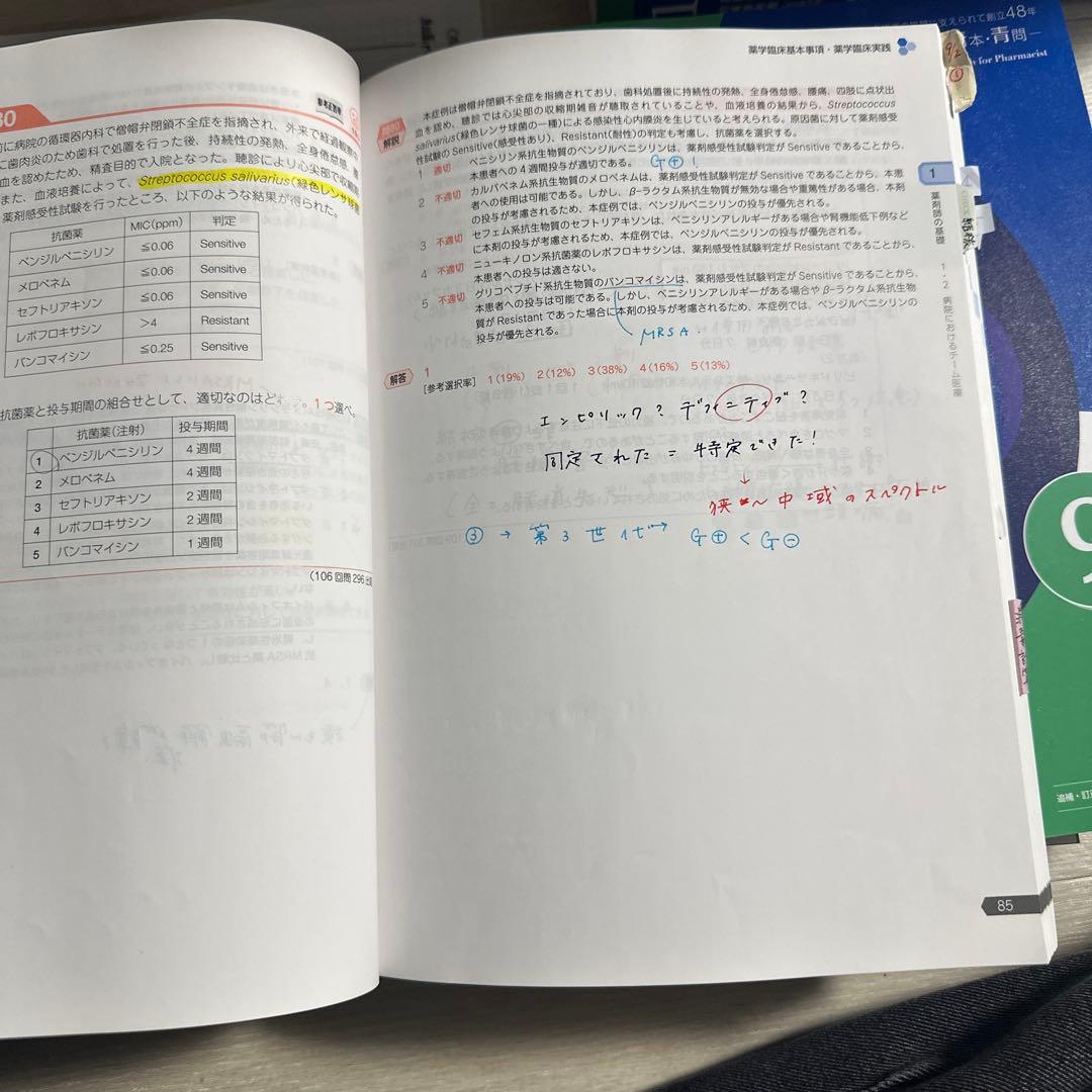 第111回　薬剤師国家試験対策参考書