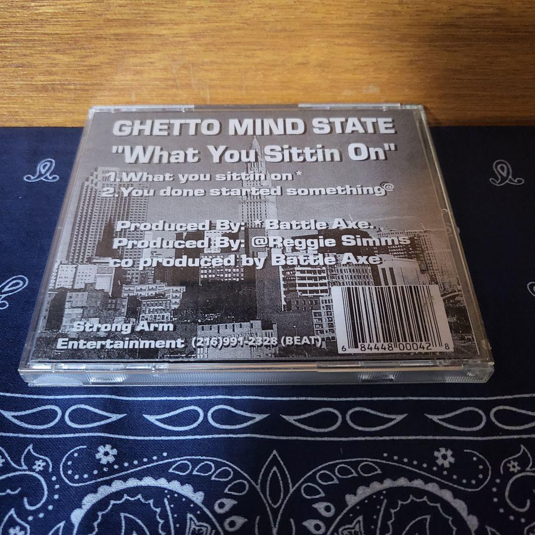 洋楽 GHETTO MIND STATE G-RAP