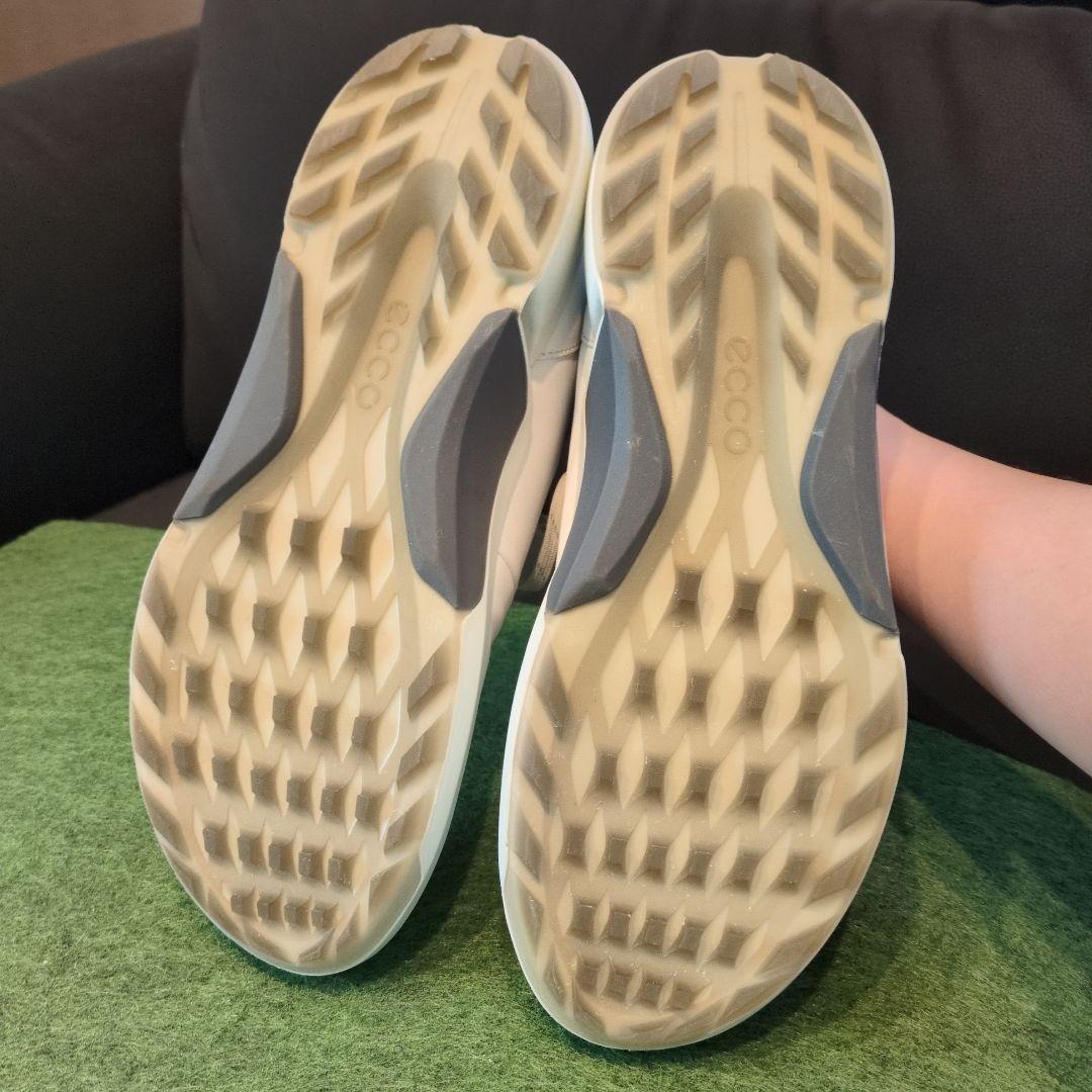 定価35200円 ECCO エコーバイオムH4ゴルフシューズ 40 ホワイト