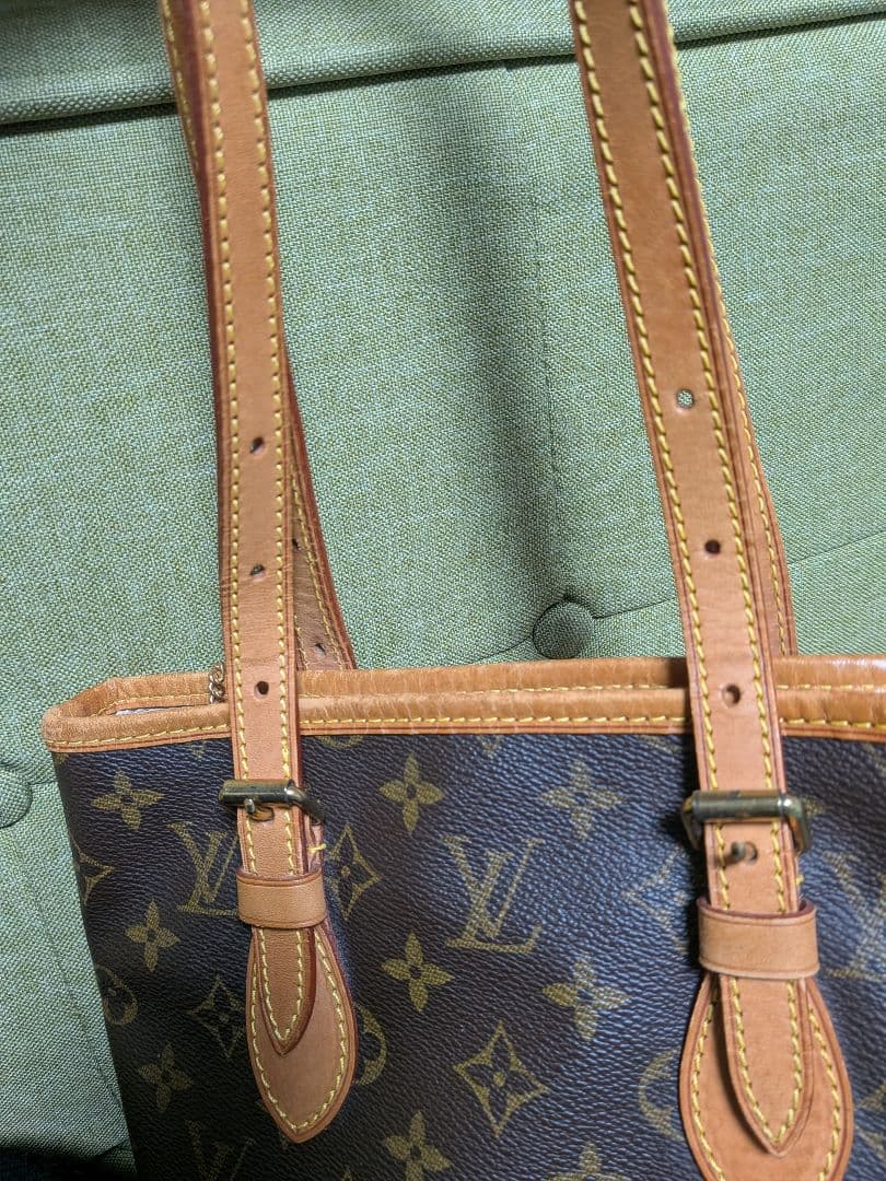 ルイヴィトン　M42238 プチバケット PM モノグラム　トートバッグ