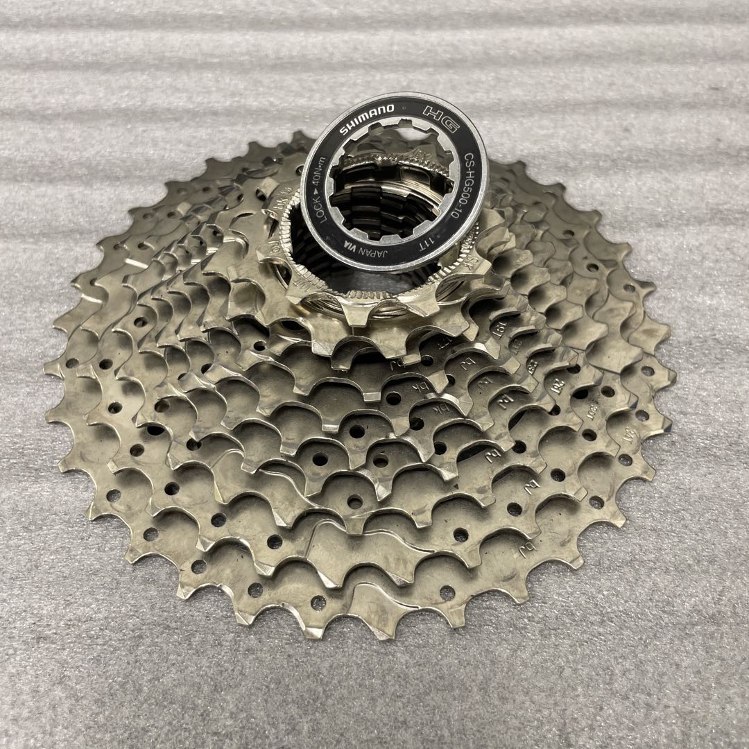 SHIMANO GRX 10s用 FD RD スプロケット チェーン