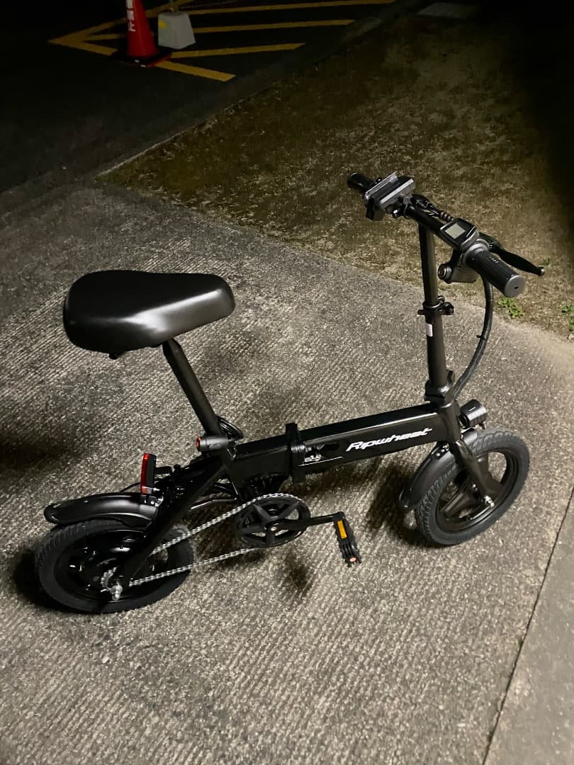 【直接引取限定】Ripwheat 電動アシスト自転車 ブラック 2/21購入