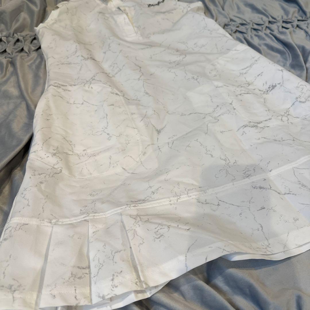 BRIEFING タイダイ柄　ポロワンピース M