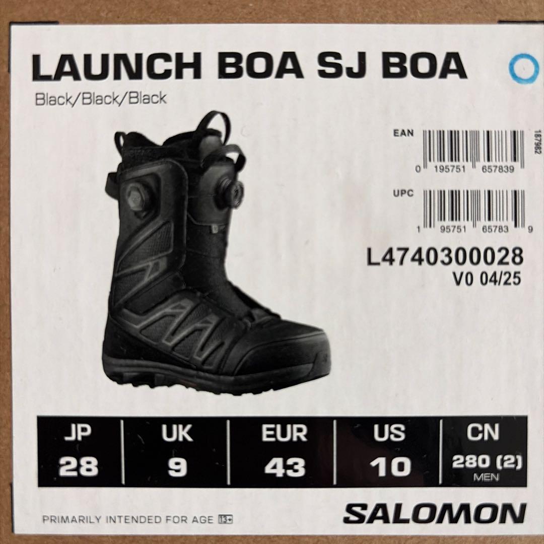 Salomon Launch BOA SJ BOA スノーボードブーツ