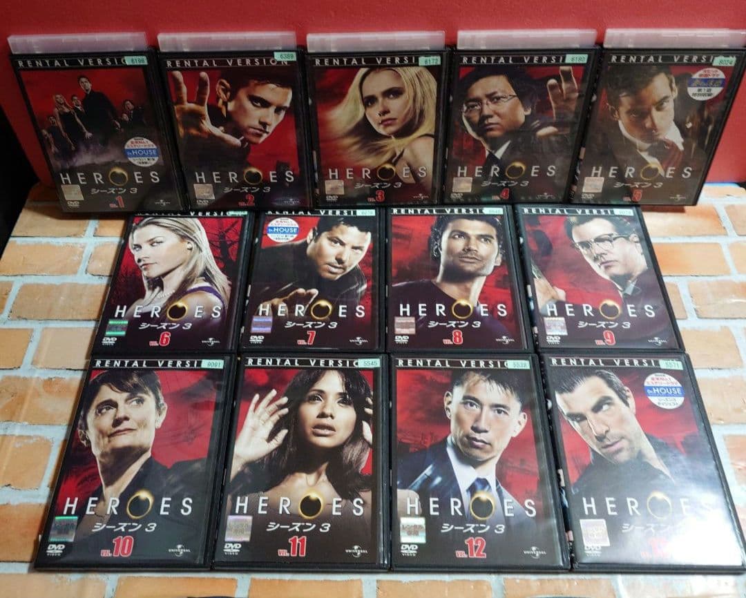 HEROES　海外ドラマ　全巻セット DVD〈レンタル落ち商品〉ヒーローズ