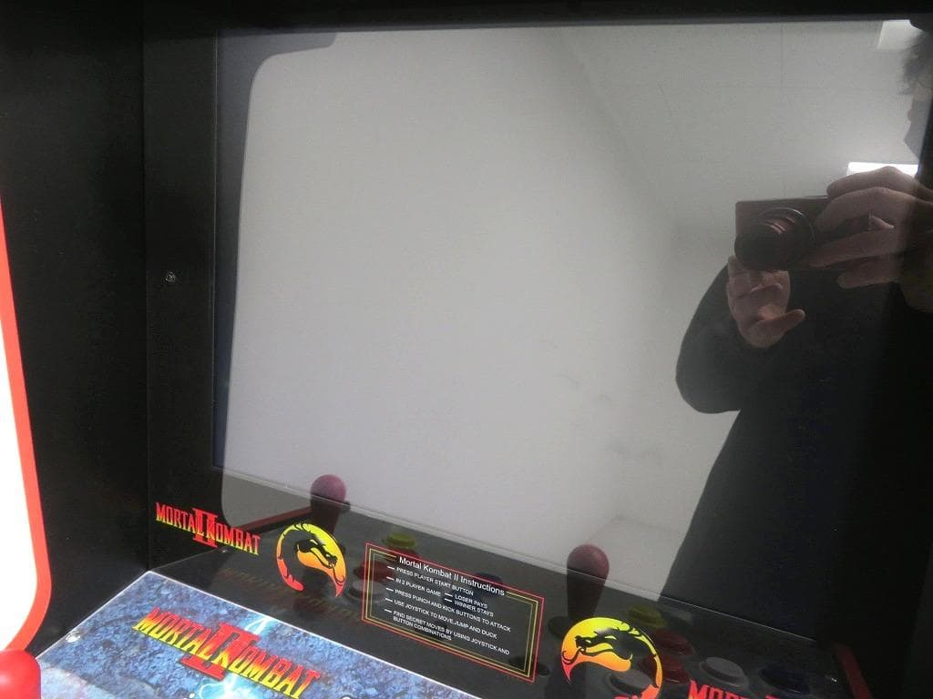 モータルコンバット2　アーケードゲーム　ゲーム機　筐体　ゲームセンター