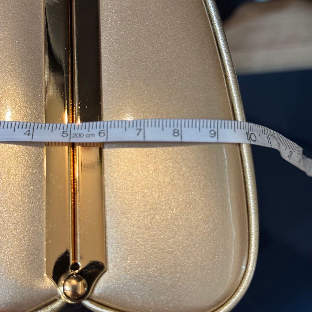 未使用品　草履　和装バッグ　2点セット　着物　浴衣　和装　金　豪華　風景柄