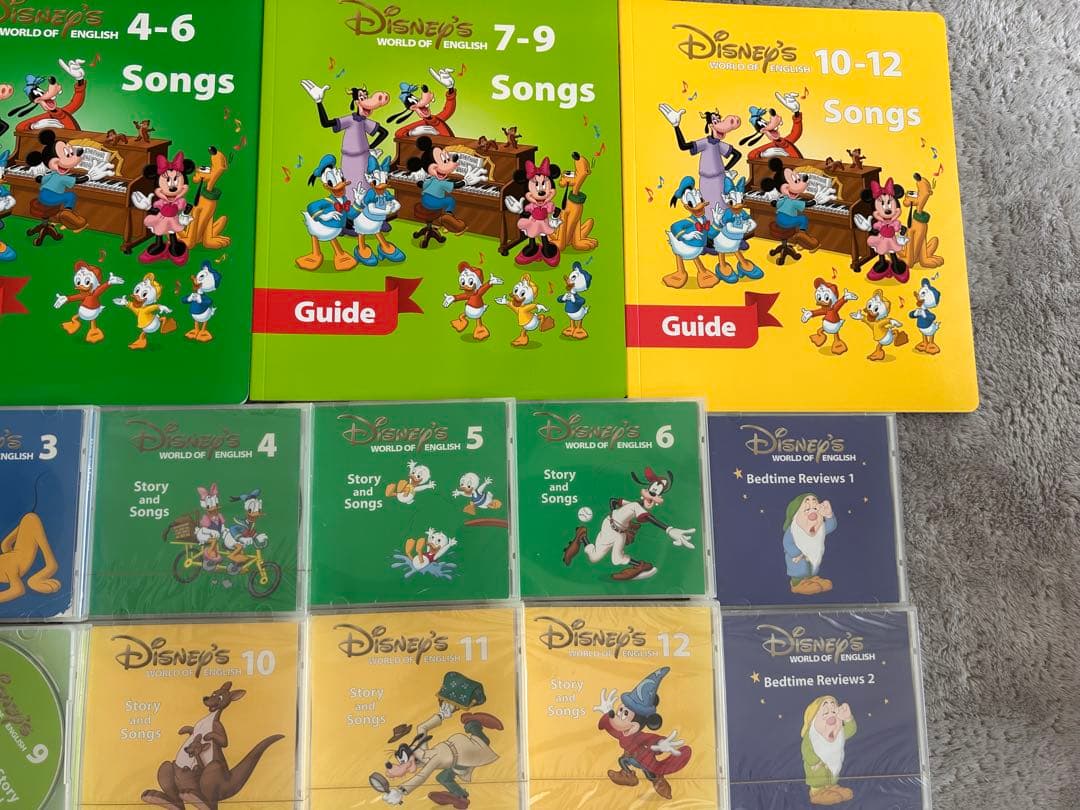 DWE ディズニーワールドイングリッシュ　DVD&CDセット