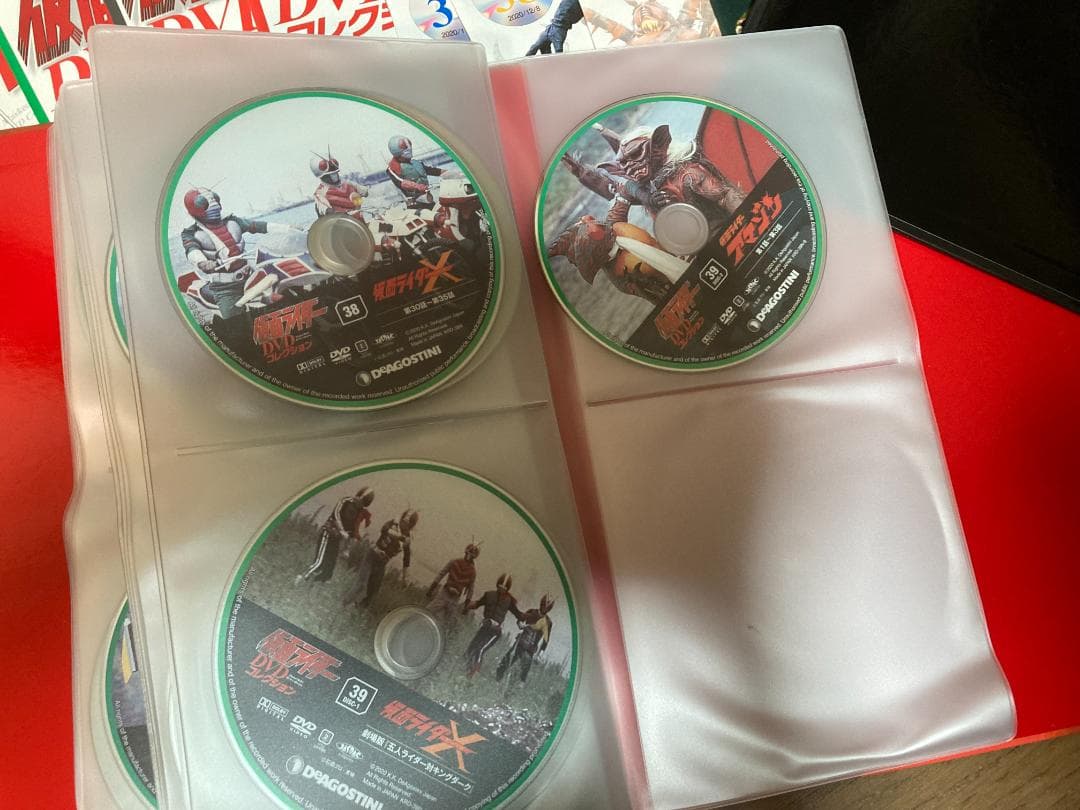 ディアゴスティーニ仮面ライダーDVDコレクションとマガジンなど