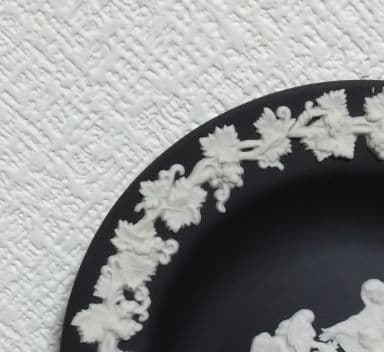 ウェッジウッド・ジャスパーブラック プレート