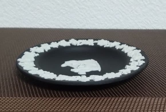 ウェッジウッド・ジャスパーブラック プレート