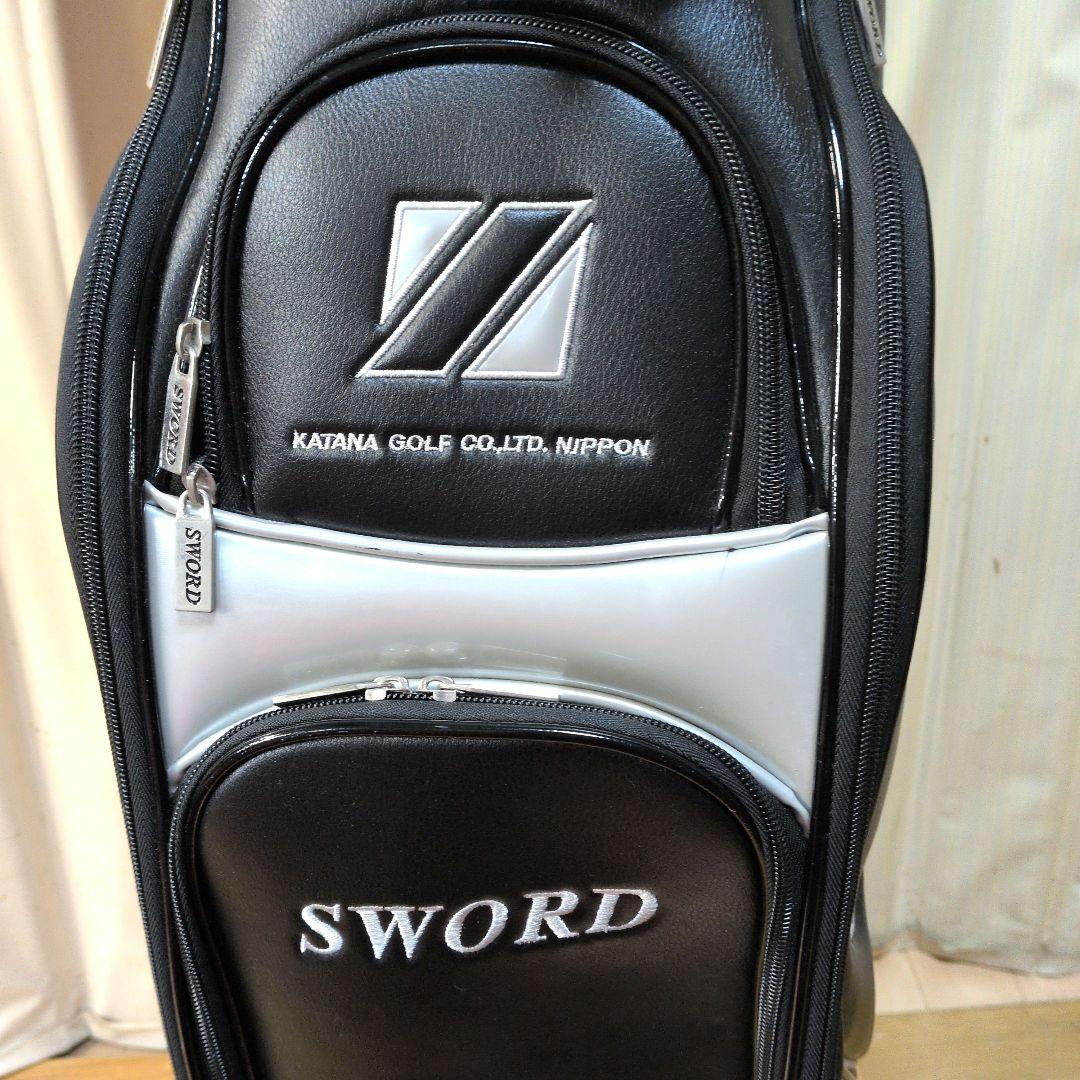 SWORD キャディバッグ 黒・赤