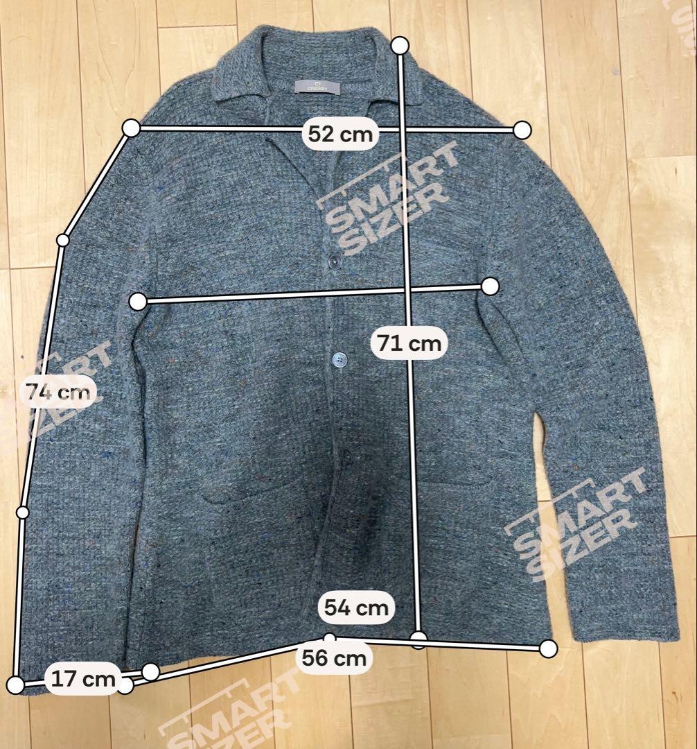 クルチアーニ　アウタージャケット　グレーミックス　中古　希少