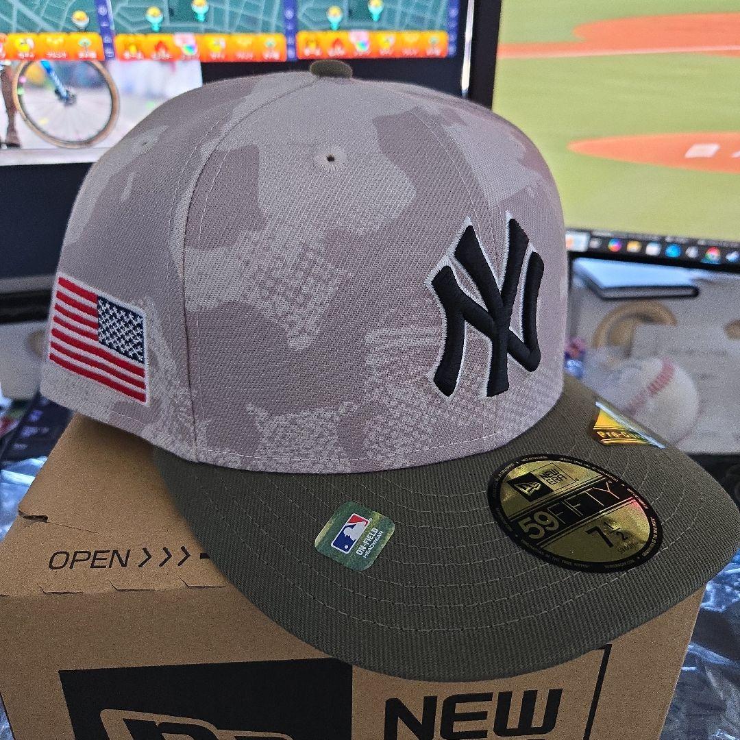 NEW ERA Armed Forces Day ヤンキース 7 1/2