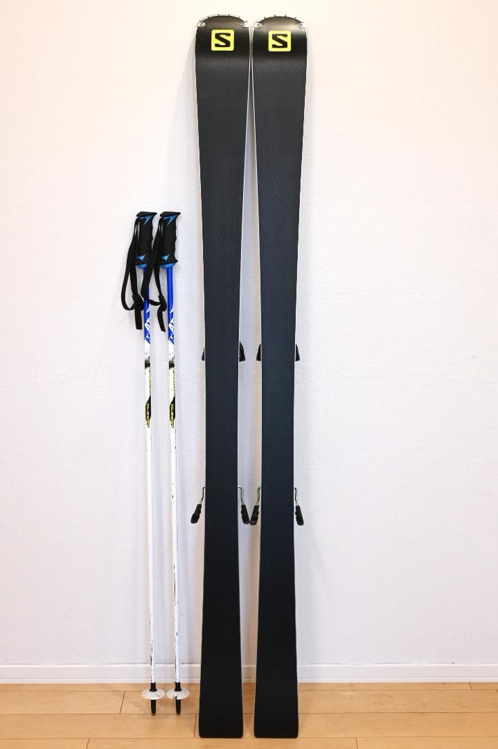 サロモン S/MAX10 160cm　Atomicカーボンストック115cm付属