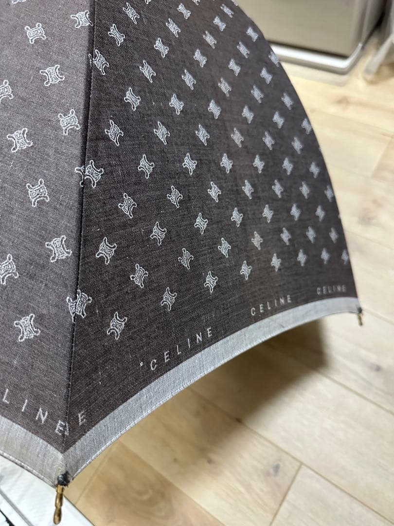 【CELINE】セリーヌ　長傘　日傘