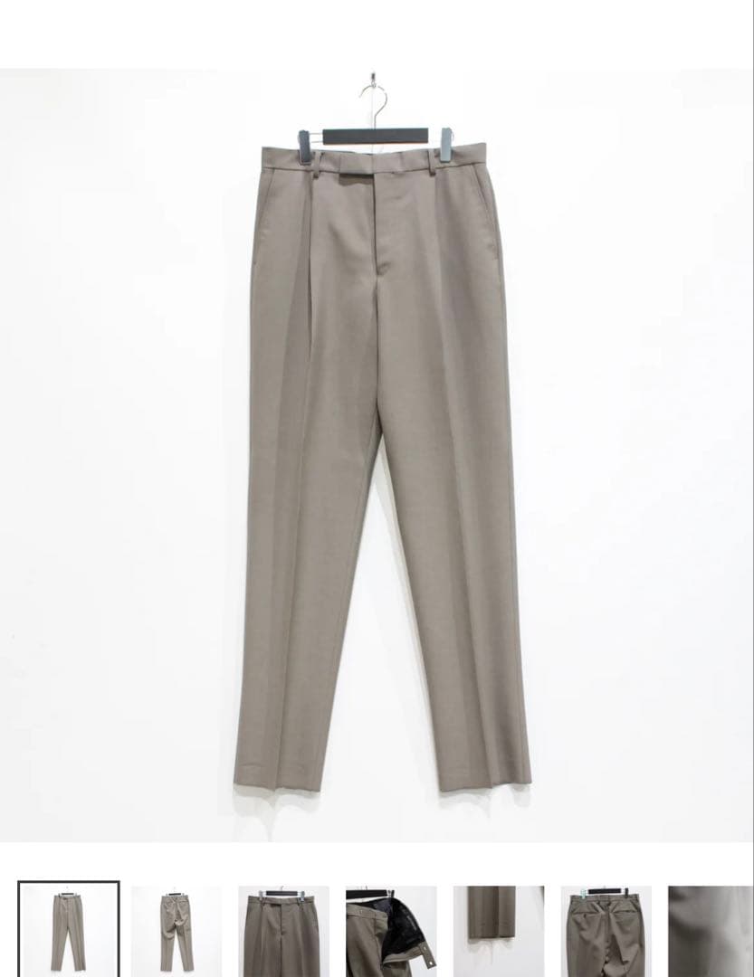 ワコマリア　2023FW/PLEATED TROUSERS (TYPE-2)