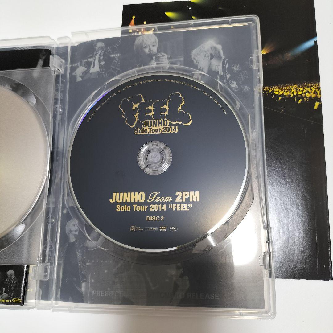 JUNHO/ソロツアー 2014 FEEL　初回生産限定盤DVD　中古