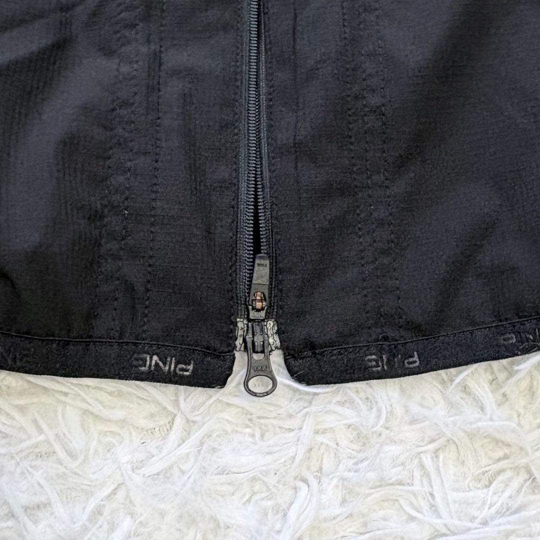 3way✨ PING リップストップツインブルゾン レイヤード ブラック L