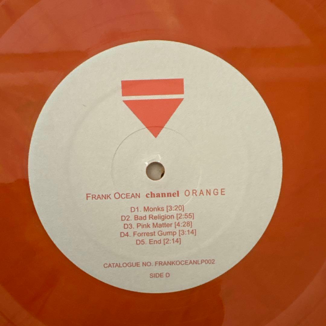 Frank Ocean channel ORANGE 12インチレコード