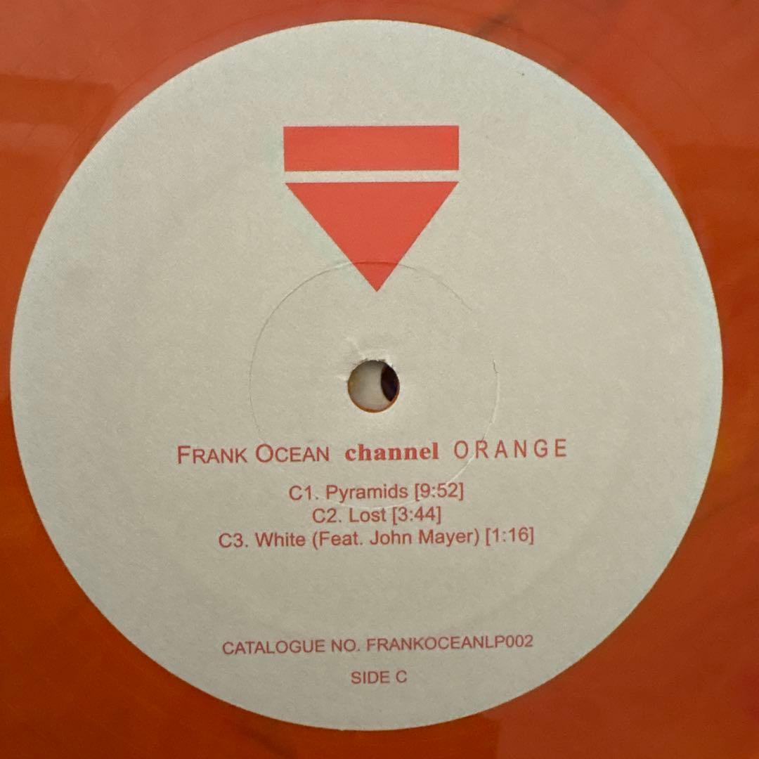 Frank Ocean channel ORANGE 12インチレコード