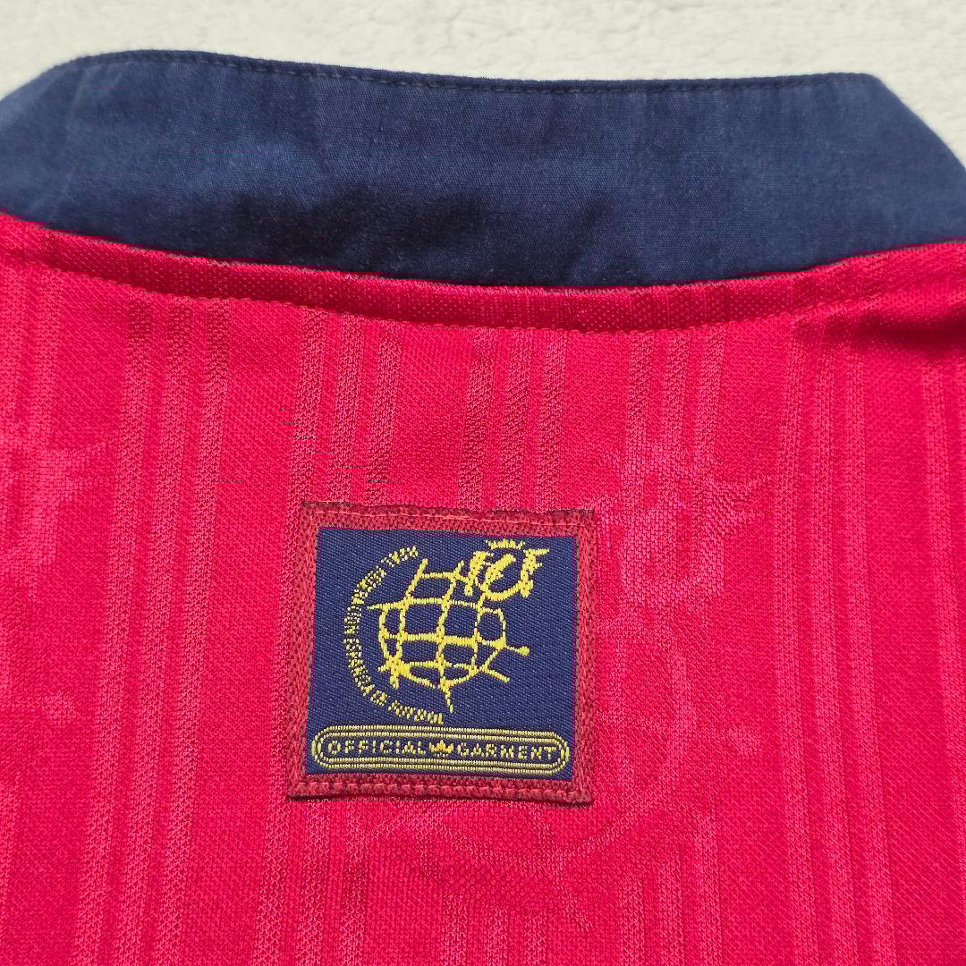 スペイン代表　1996　ユニフォーム　L　adidas　アディダス　レッド
