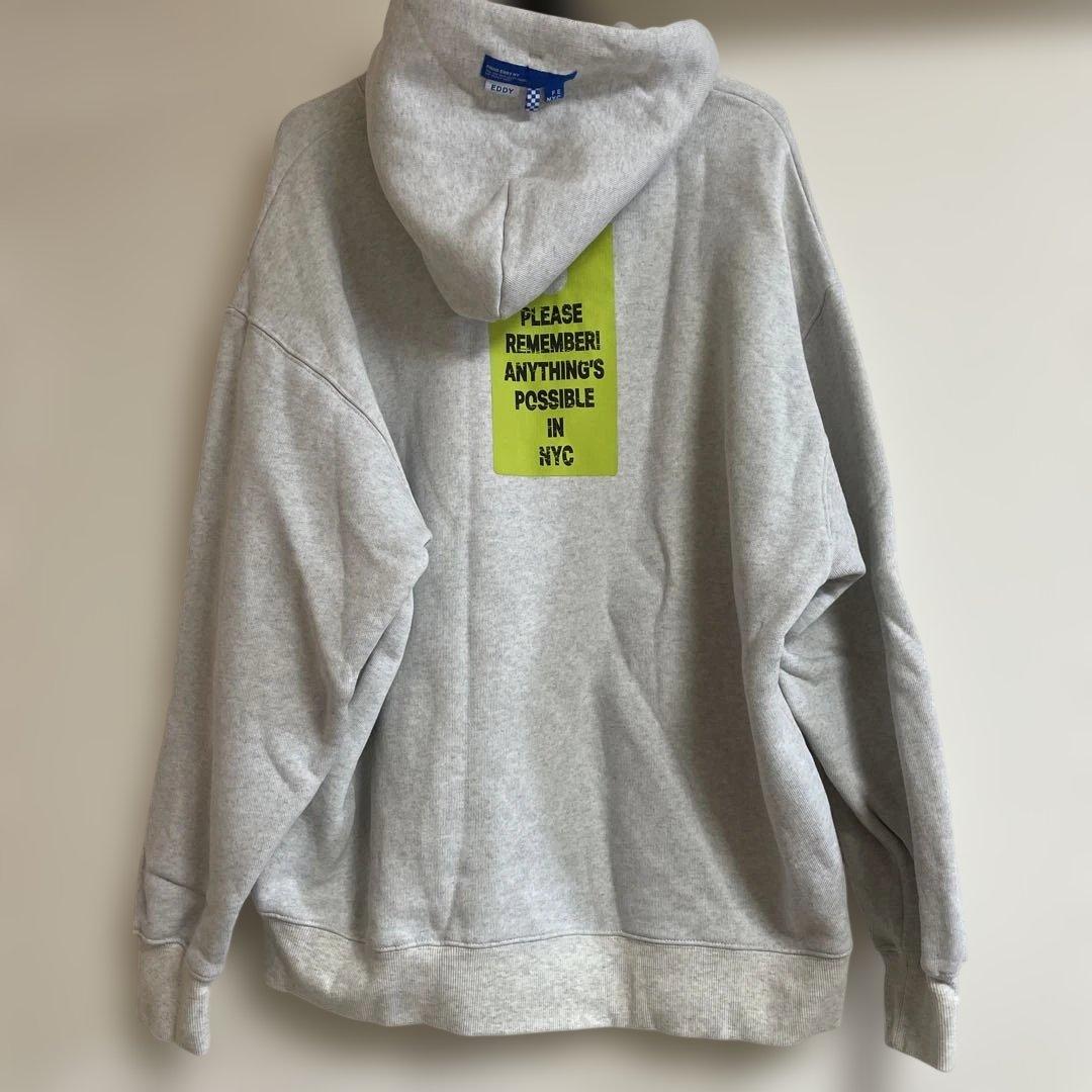 ニコアンド　FISHS EDDY フィッシュエディ　裏起毛　フーディー