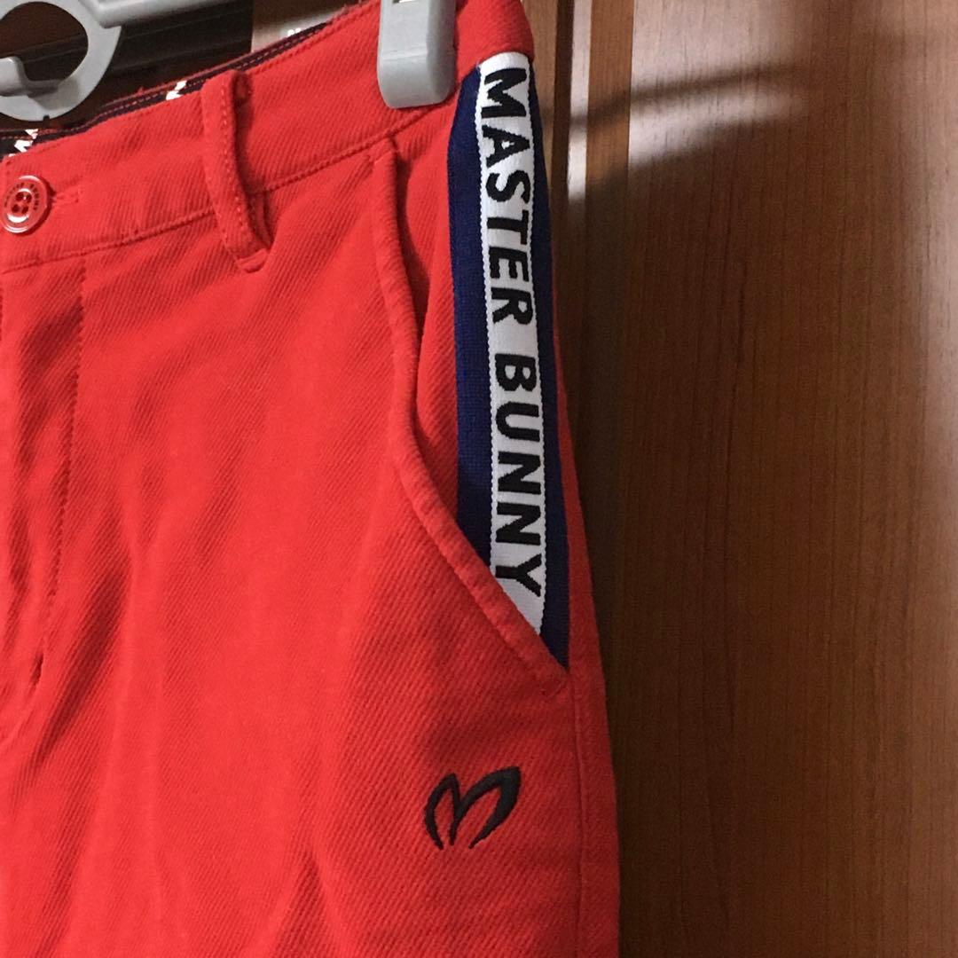 マスターバニーエディション　ストレッチパンツ　０　赤　TSI　パーリーゲイツ