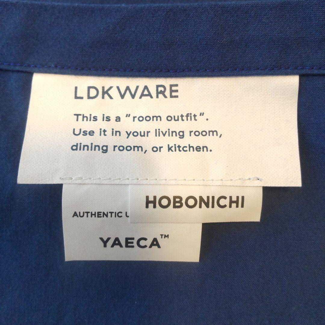 LDKWARE　エプロン　ルリ色　YAECA × ほぼ日　フェルメール展