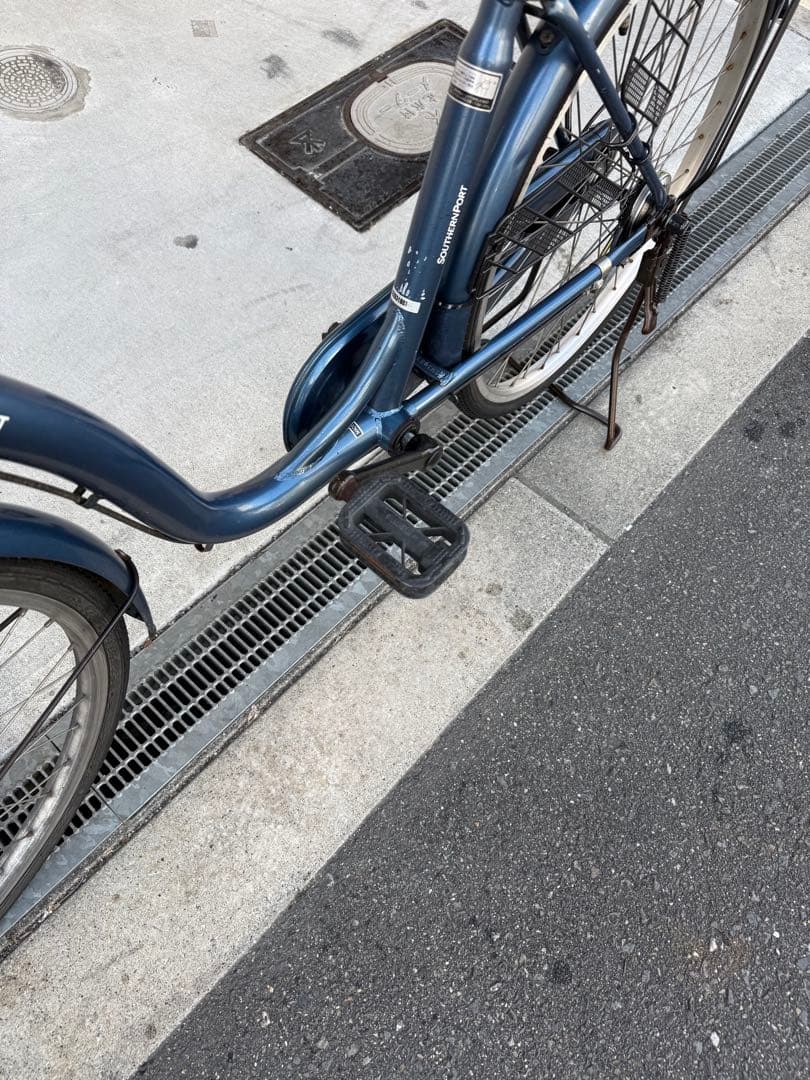 199 自転車 大阪市 【引取り限定】 24インチ 足元乗りやすい