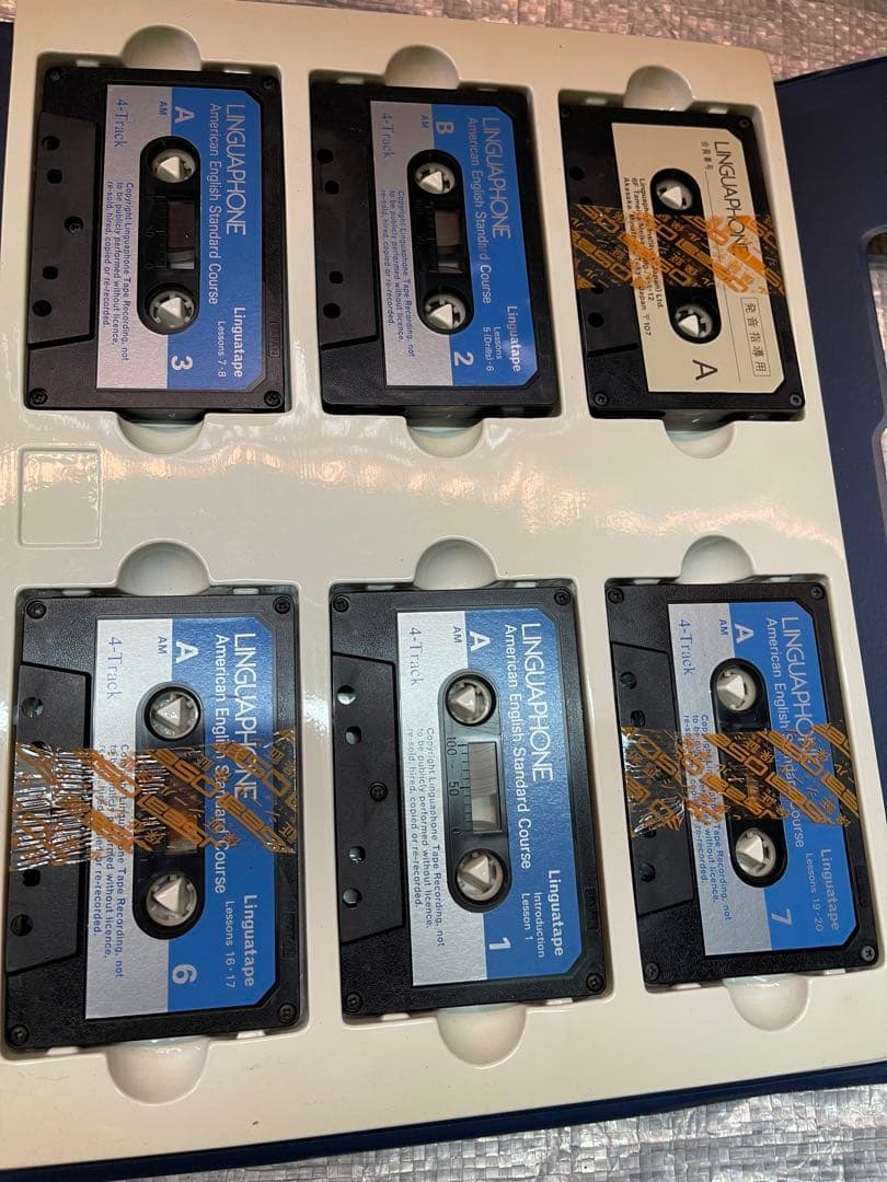 リンガフォン　米語　スタンダードコース　カセット版　欠品無　完全揃　希少